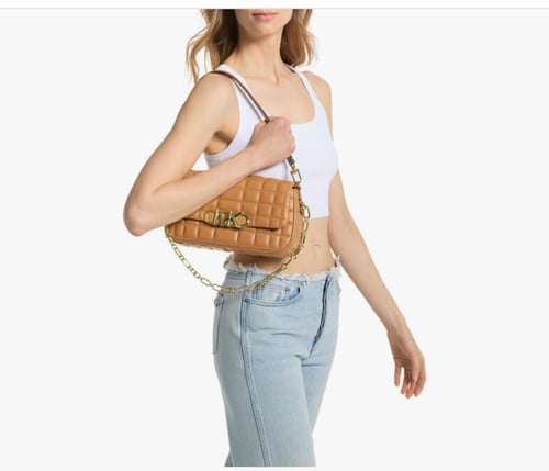 شنطة نسائية مايكل كورس - بني فاتح