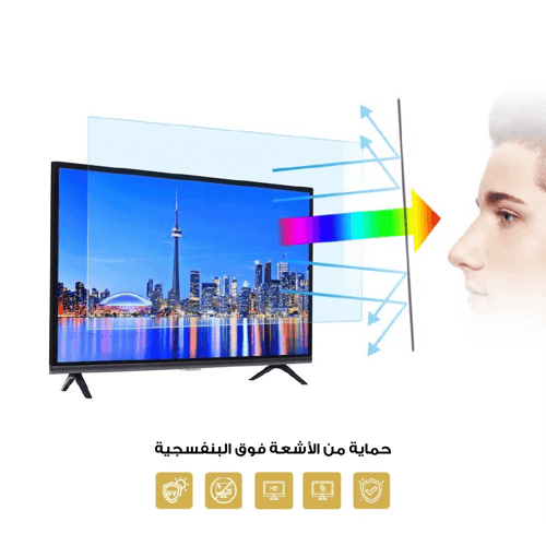 واقي شاشة التلفزيون ضمان كسر المنتج مدى الحياة.