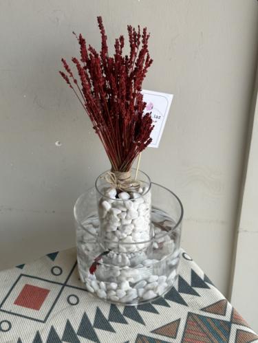 فازة سمك + لافندر | Fish vase + lavender