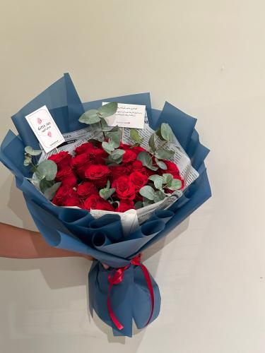 باقة ورد حمراء | red rose bouquet