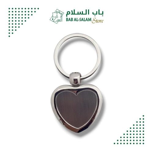 ميدالية معدن شكل قلب