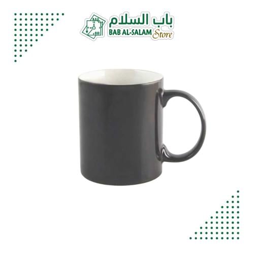 كوب أسود داخلي أبيض