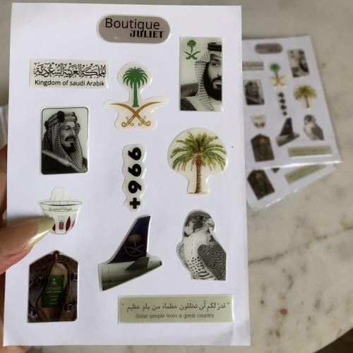 3D phone stickers