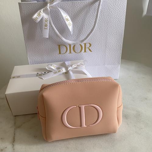 Dior makeup bag