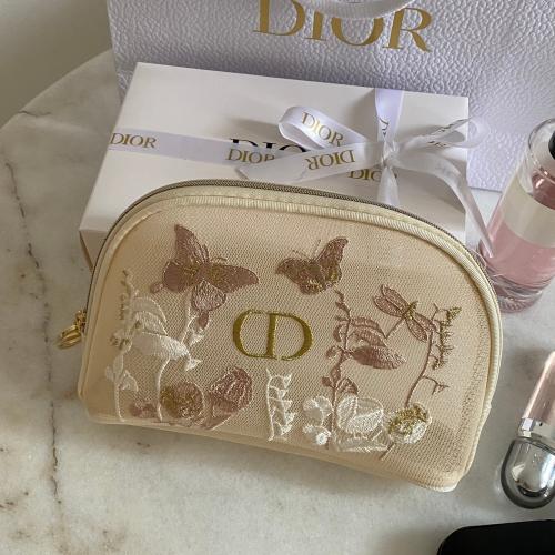 Dior makeup bag