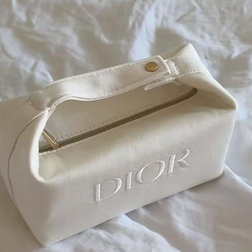 Dior makeup bag