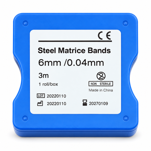 Steel Matrice Bands 6mm/0.04 (3meter)
