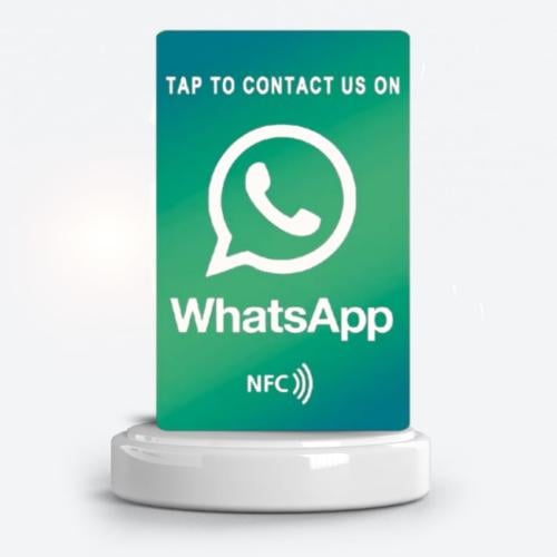بطاقة واتساب الذكية NFC