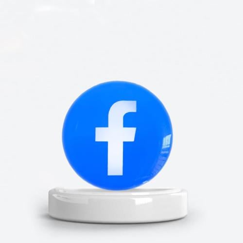 ملصق Epoxy NFC فيس بوك
