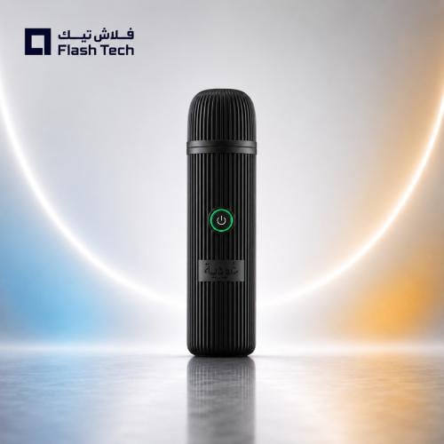 عودية - مبخرة عود ذكية محمولة ببطارية 2500 مللي أمبير D008 - أسود