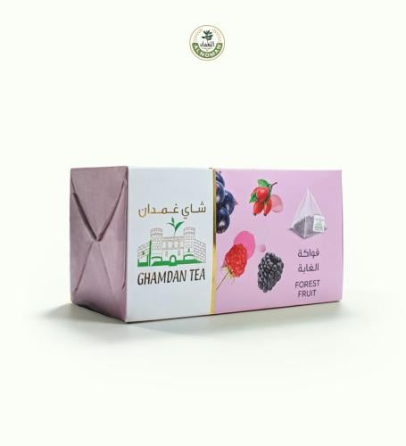 شاي غمدان فواكة الغابة