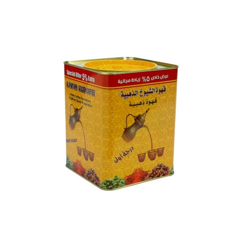 قهوة الشيوخ الذهبية 5 ك