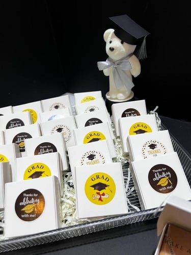 توزيعات التخرج سلسال الفراشة