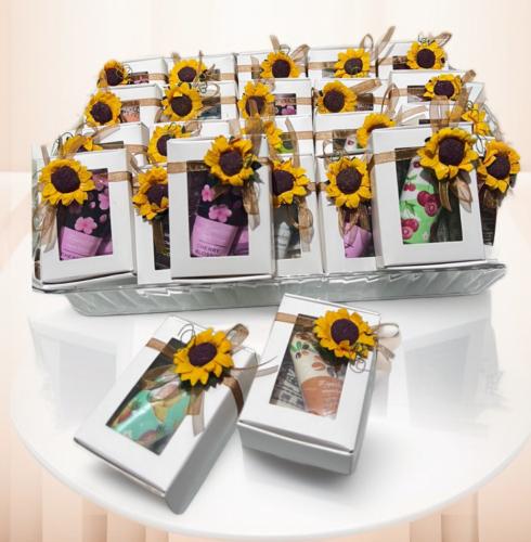 مجموعة توزيعات تباع الشمس ٢٤ قطعة