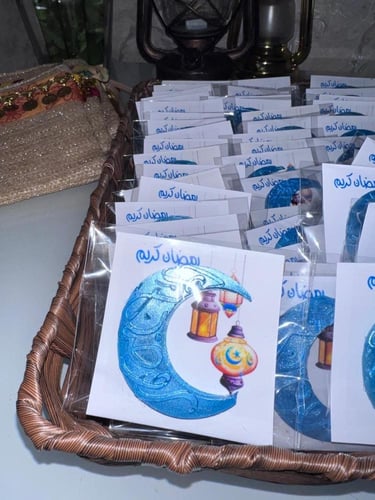 شموع قمر رمضان الفواحة