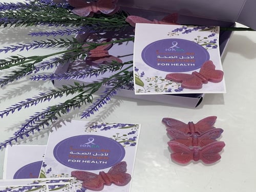 توزيعات الشموع الفواحة ( KSA10) 25 قطعة توعوية