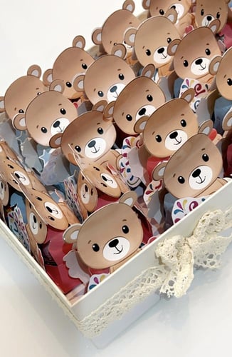 توزيعات الدب البني ٢٦ قطعة