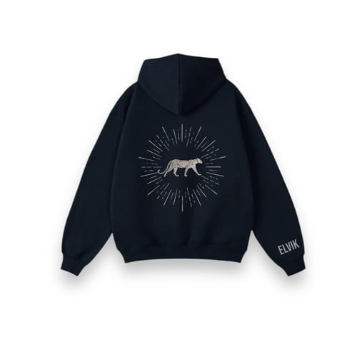 DARK BLUE HOODIE -هودي كحلي