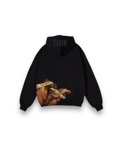 BLACK HOODIE-هودي اسود