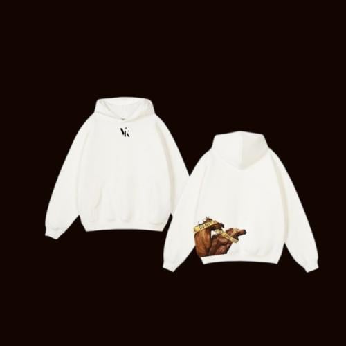 WHITE HOODIE -هودي ابيض