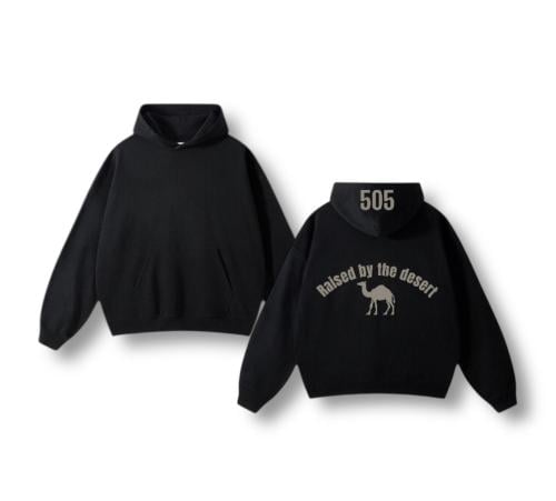 Black hoodie -هودي أسود