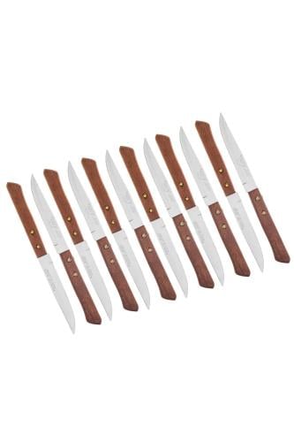 طقم سكين ياباني يد خشب مقاس 3 انش 12 حبة