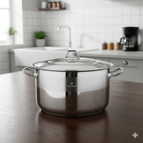 قدر طبخ جراند استيل تركي مقاس 36 سم