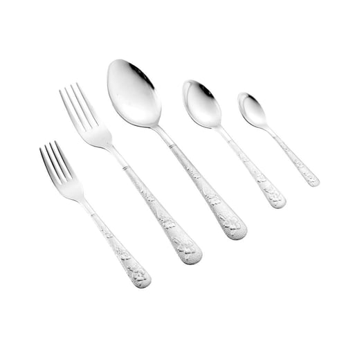 طقم ملاعق وشوك إستيل ياباني 60 قطعة