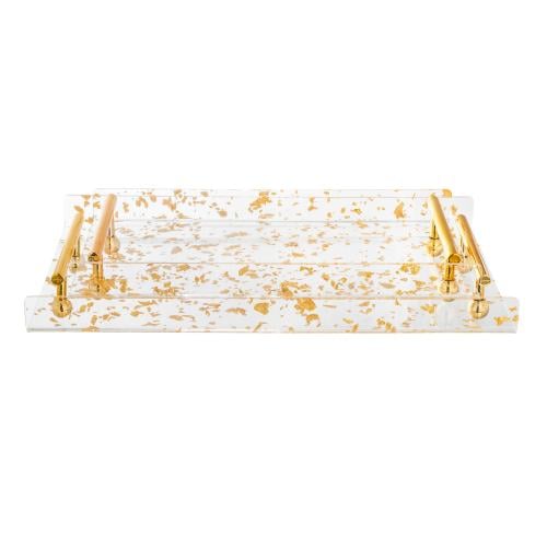 طقم تباسي أكليرك يد ذهبي قطعتين