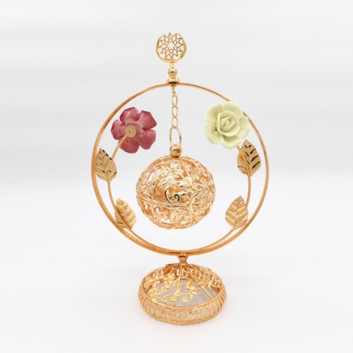 مبخرة معدن مودرن ديزاين ذهبي