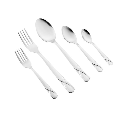 طقم ملاعق وشوك إستيل ياباني 60 قطعة