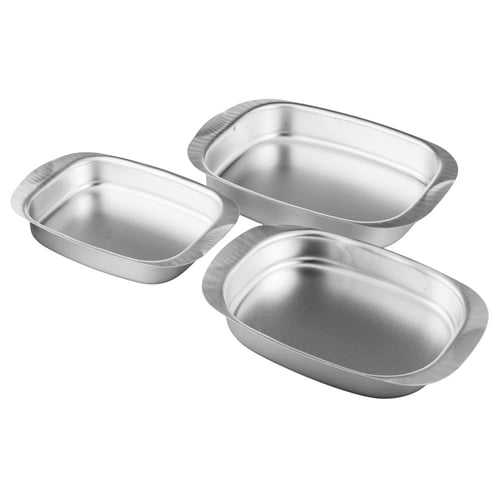 طقم صواني فرن ألمنيوم نيوفلون 3 قطع