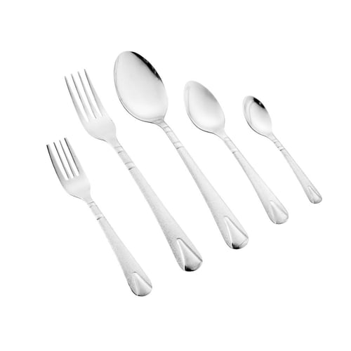 طقم ملاعق وشوك إستيل ياباني 60 قطعة