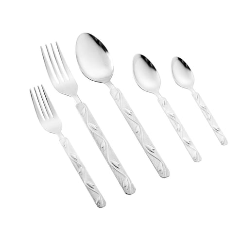 طقم ملاعق وشوك إستيل ياباني 60 قطعة