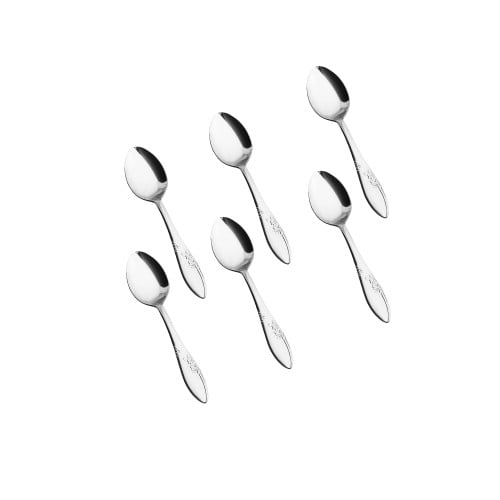 طقم ملاعق حلا ستيل ياباني 6 حبة
