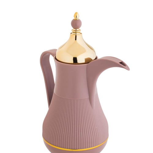 طقم ترامس الدلة من ألاسكا لون وردي مع ذهبي