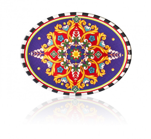 سرفيس تقديم ميلامين بيضاوي 49 سم قرطبة