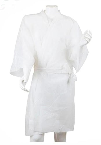 روب ابيض استخدام مرة وحدة الكرتون 100 حبه