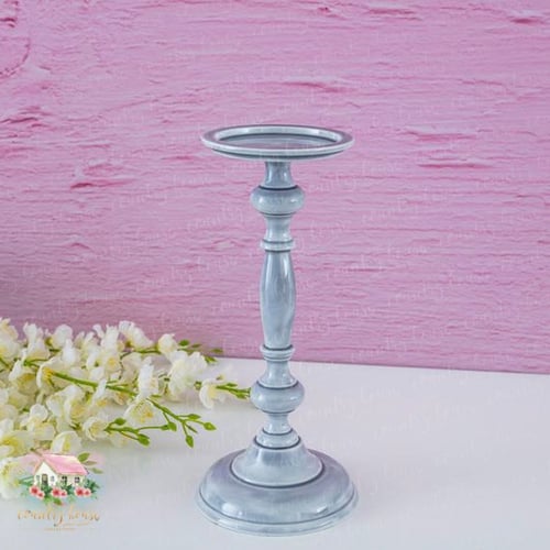 6191 شمعدان معدني بطابع ريفي مميز