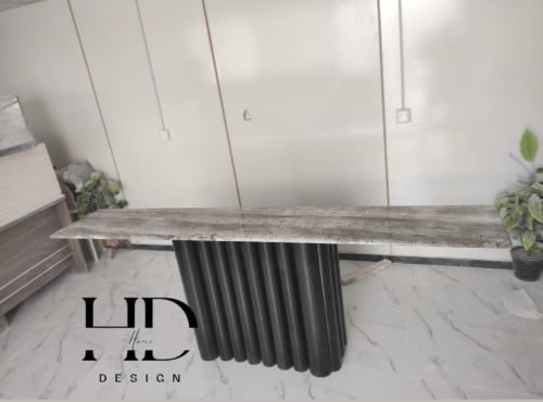 كونسول بسطح رخام