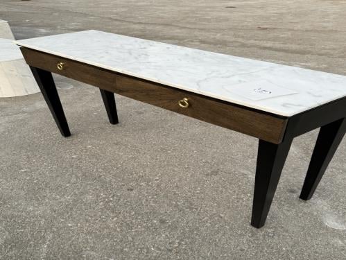 كونسول بسطح رخام طبيعي