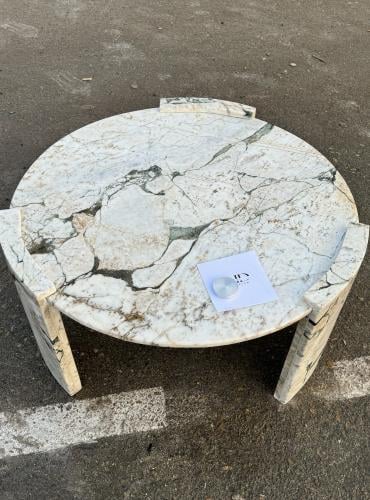 طاوله مستديره رخام ايطالي