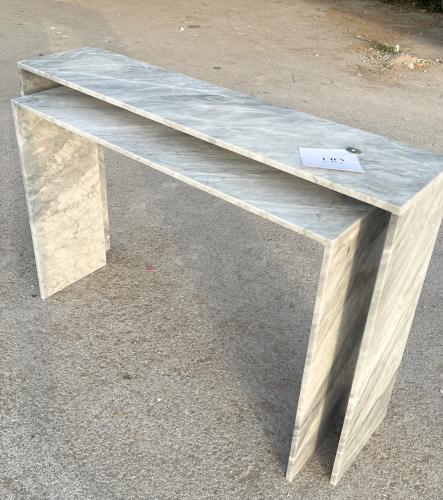 مدخل متداخل قطعتين