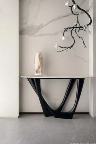 كونسول بسطح رخام