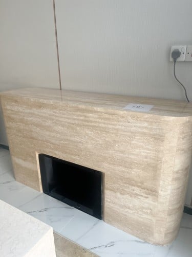 مدفئه من رخام ترافنتينو