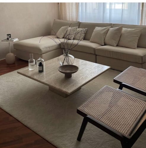 طاوله رخام ترافنتينو