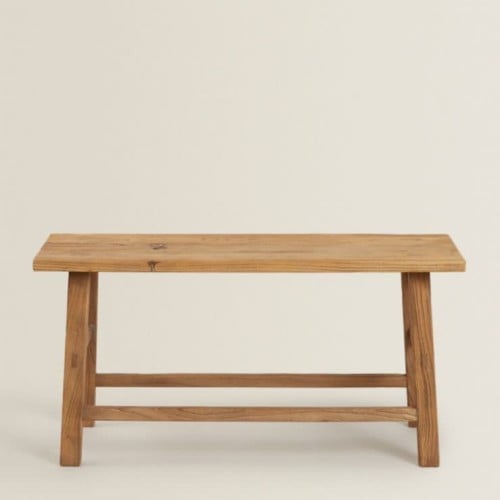 كونسول خشب طبيعي