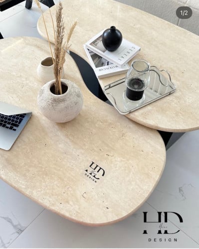 طاوله قطعه ترافنتينو