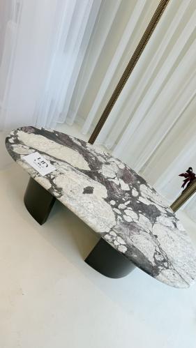 رخام ايطالي فيولا بقواعد خشب