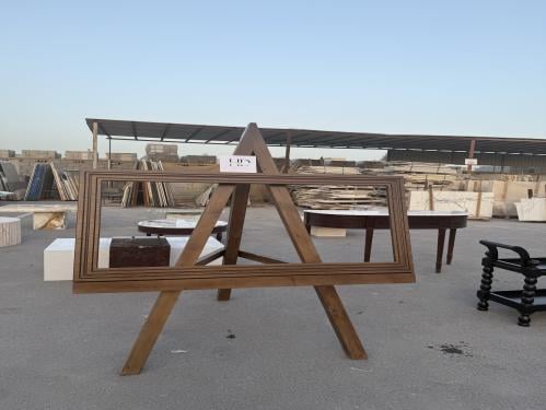 ستاند مع فريم خشبي tv